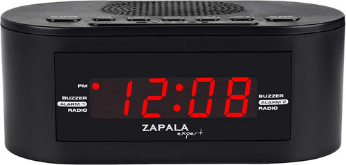 Wake alarm clock with fm - clock,