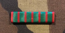 WWI FRENCH CROIX DE GUERRE MEDAL RIBBON BAR
