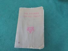 WW 2 BRITISH ARMY YMCA 'THE SOLDIERS NEW TESTAMENT'