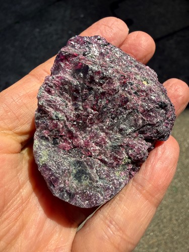 Garnet crystal raw rough - garnet,