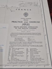 Admiralty Nautical Chart Q.6407 – Practice & Exercise Areas, S.W. (1972)