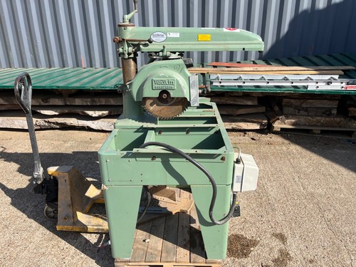 Wadkin bra radial arm - wadkin, saw
