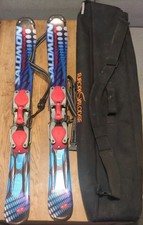Salomon Ski Snowblades with BINDINGS:88CM Length Great Condition with Carry Bag