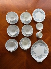 Royal Albert Silver Maple Bone China 21-Piece Tea Set