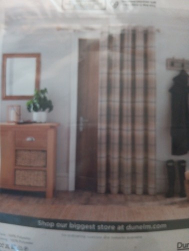 Highland check ochre single - check,