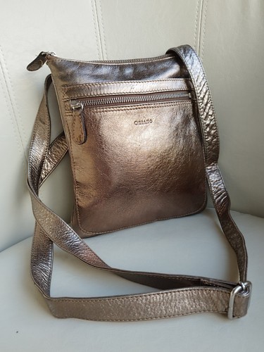 Oriano gold leather - oriano,