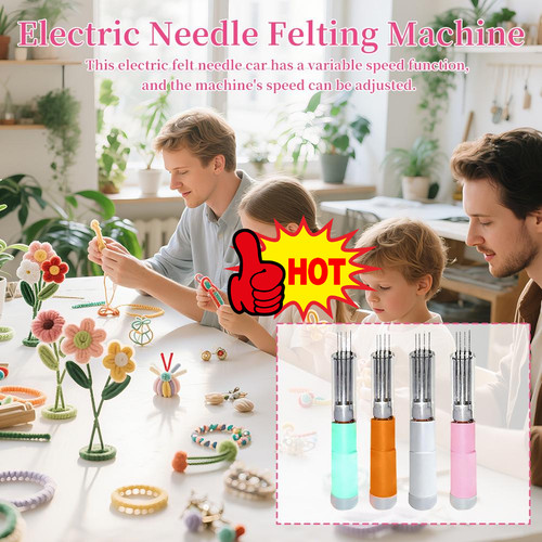 Electric needle felting - electric,