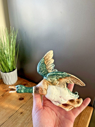 Flying duck mallard wall - 50's,