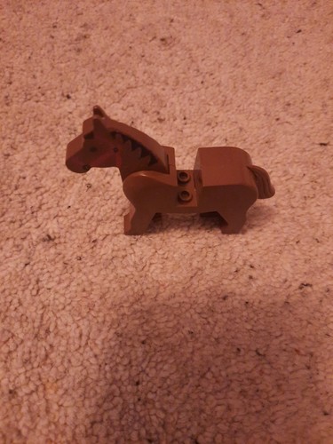 Lego horse with movable head - with,