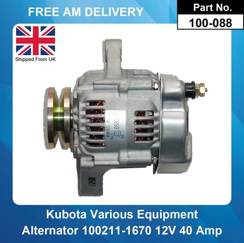 Alternator for kubota - alternator,