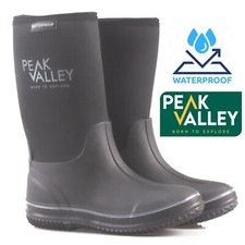 MENS NEOPRENE WELLINGTON BOOTS LADIES GARDEN MUD WELLIES MUCK WATERPROOF WALKING