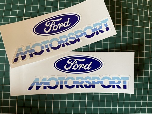 Ford motorsport sticker - sticker, 1980s