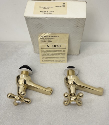 Nostalgia crosshead bath taps - nostalgia,
