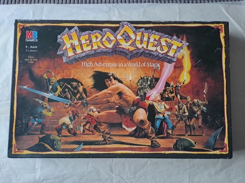 Heroquest board game 1989 - game, vint