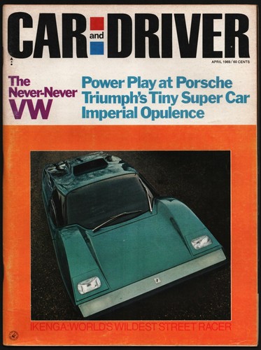 April 1969 car and driver - 1969,