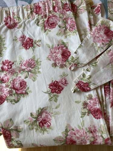 Pair dunelm lined pink - of,