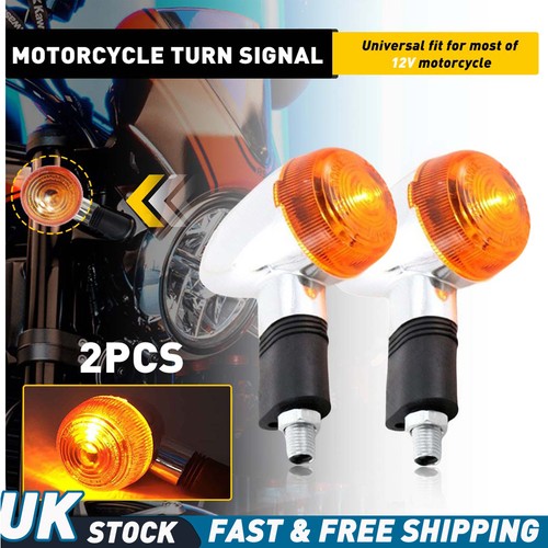 Amber lens motorcycle - lens, turn