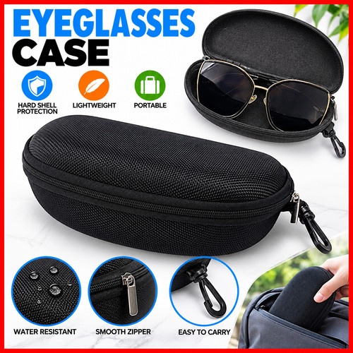 Hard glasses case zipper - hard,