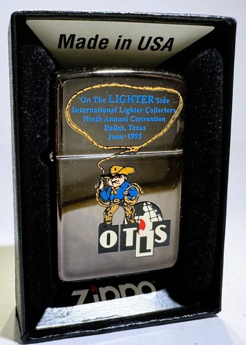 Rare zippo lighter otls - zippo,