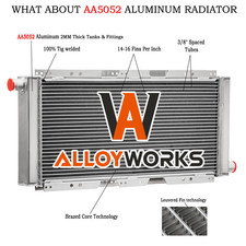 Aluminium Radiator For LOTUS ELISE S1/S2 VAUXHALL VX220 Engine Cooling UK