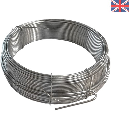 20m galvanised garden wire - wire,