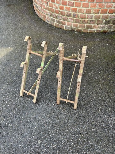 Vintage ladder stays 2 - ladder,