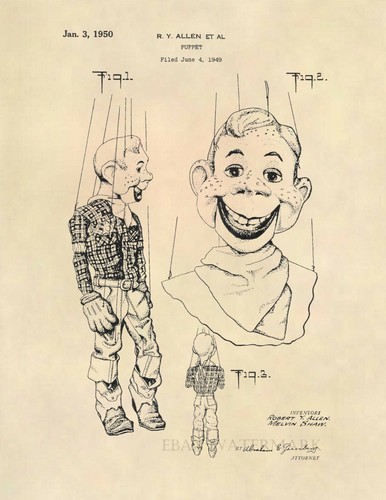Howdy doody toy puppet - howdy,