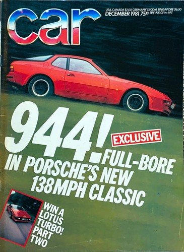Car magazine dec 1981 - car, dec-1981