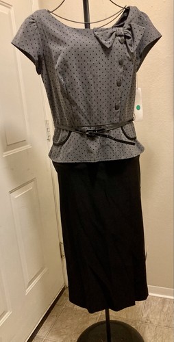 New elegant gray - and, black