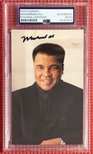 PSA/DNA slabbed Muhammad Ali