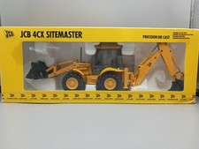JCB 4CX Sitemaster Backhoe Loader 1:35 Diecast