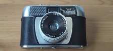 Vintage Halina Paulette Electric 35mm Film Camera With Original Case - Untested