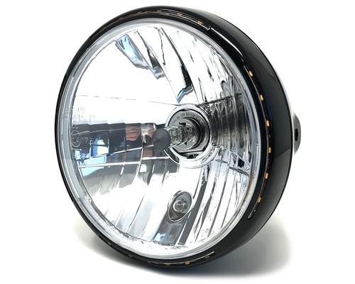 Retro motorbike headlight - motorbike, 7.5"