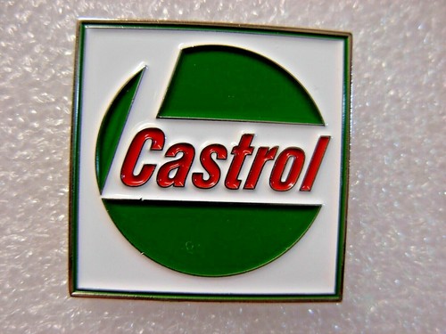 Castrol pin badge advertising - badge.,