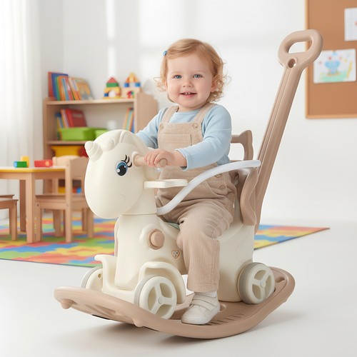 Baby rocking horse - rocking, ages