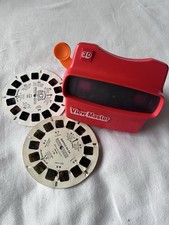 Viewmaster Red With 2 Reels