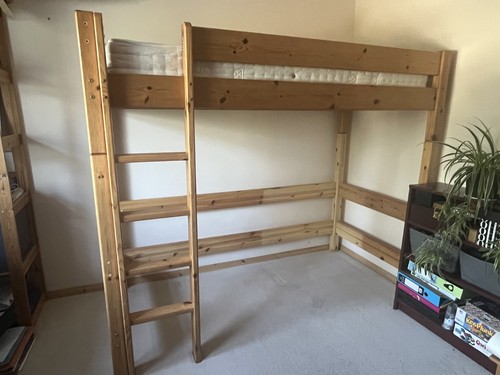 Thuka solid wood sleeper bed - sleeper, bed/