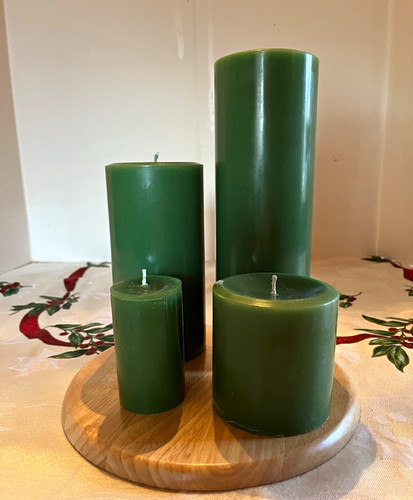 Pack round wax - round, pillar