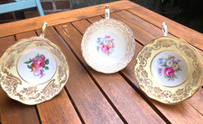 3 x  Vintage Paragon Double