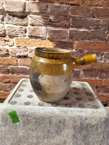 French antique confit toupin - french,