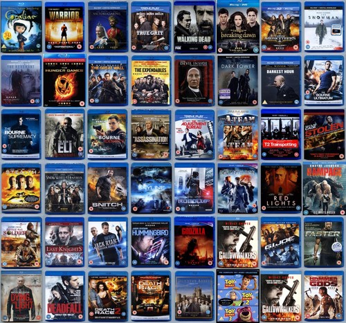 Blu ray films movies - blu,