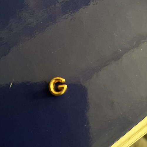 Pandora 14k gold plated letter - 14k,