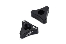 AS3 FORK ADJUSTERS BLACK for