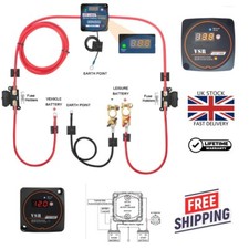 Split Charge Ready Made Battery Relay Kit 12V 140A Digital VSR Sense Camper Van