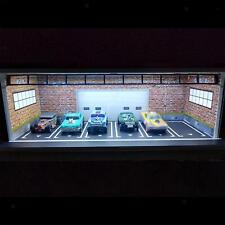 1:64 Parking Lot Display Case Diecast Car Display for Action Figures