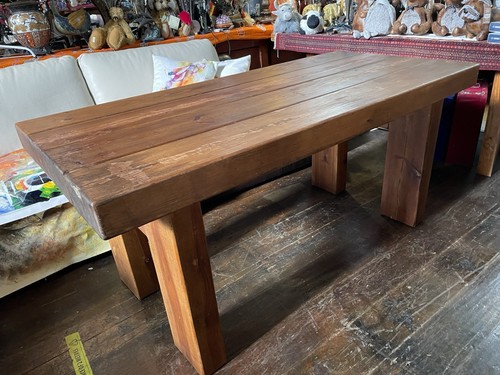 Solid wood dining - wood, butchers