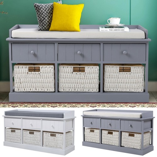 Hallway bench shoe rack - hallway,