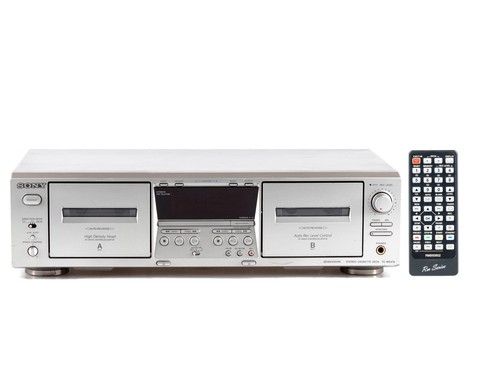 Sony we475 double tape deck - double,