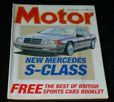 Motor Magazine Mar 19 1988 Mercedes S Lancia Delta Peugeot 309 Sierra XR4x4 VGC