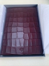 MULBERRY MATTE CROC LEATHER